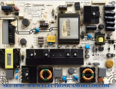 FUENTE DE PODER / HISENSE 156799 / RSAG7.820.4543/R0H / 156801 / HLL4047WA / TU25C116-1 A2 / MODELOS 42K26 / F42K20E